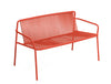 Pedrali Tribeca Two Seater Steel And Pvc Sofa 6