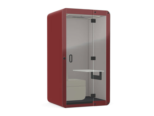 Penelope Small Acoustic Closed Workbooth Pod 1200mm