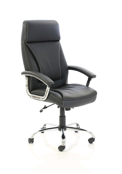 Penza High Back Executive Leather Office Chair With Arms EX000185 1