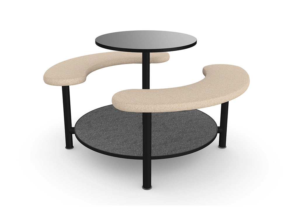 Picnix Round Table with Bench