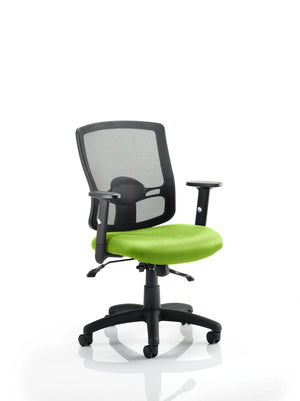 Portland Ii Medium Mesh Back Task Operator Office Chair With Arms KCUP0482 2