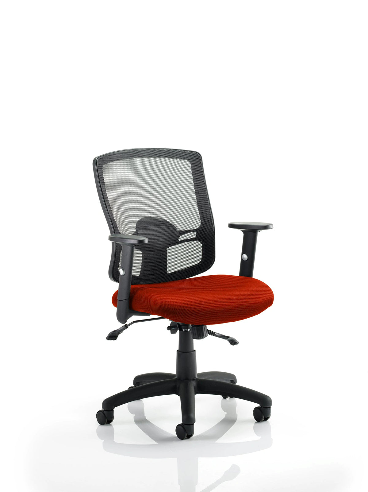Portland Ii Medium Mesh Back Task Operator Office Chair With Arms KCUP0484 1