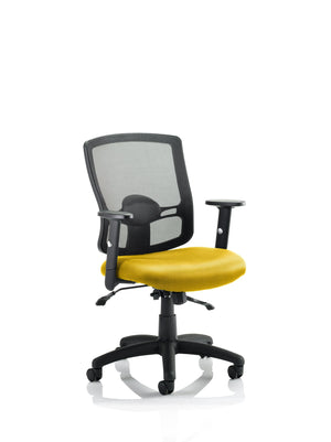 Portland Ii Medium Mesh Back Task Operator Office Chair With Arms KCUP0485 2