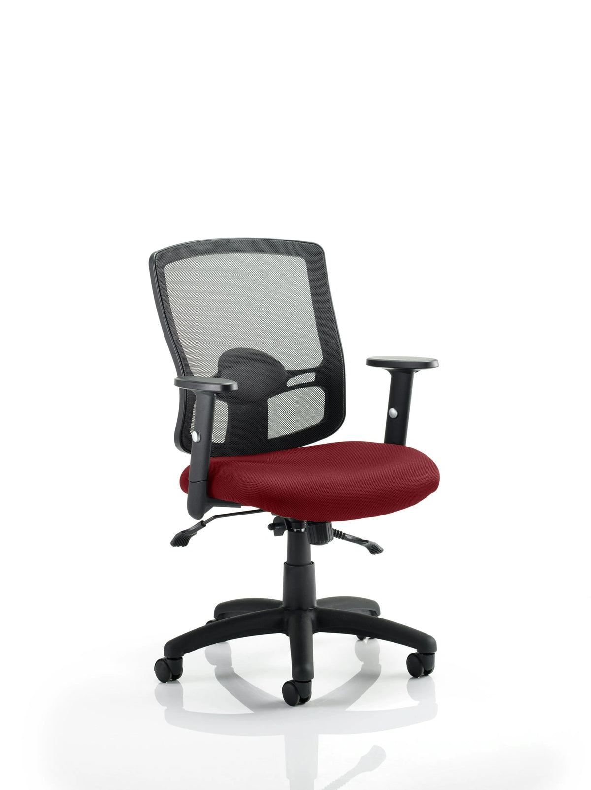 Portland Ii Medium Mesh Back Task Operator Office Chair With Arms KCUP0486 2