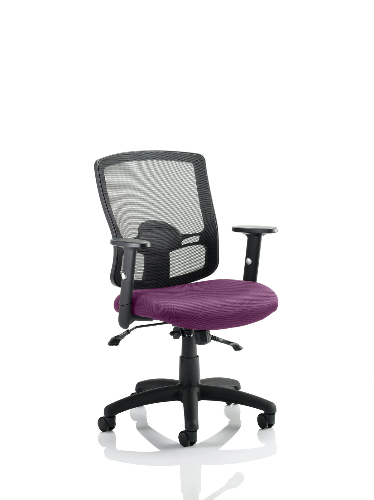 Portland Ii Medium Mesh Back Task Operator Office Chair With Arms KCUP0488 1