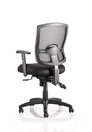 Portland Iii High Mesh Back Task Operator Office Chair With Arms OP000110 3