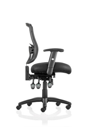 Portland Iii High Mesh Back Task Operator Office Chair With Arms OP000110 4