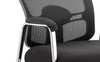 Portland Medium Mesh Back Straight Leg Visitor Chair With Arms BR000115 3