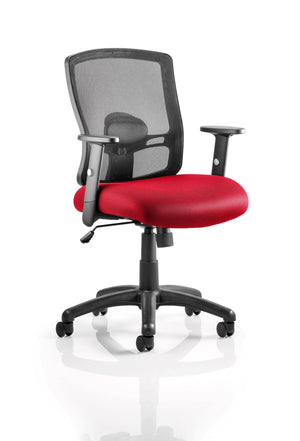 Portland Medium Mesh Back Task Operator Office Chair With Arms KCUP0473 1