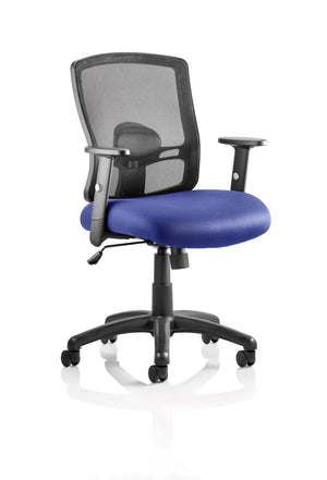 Portland Medium Mesh Back Task Operator Office Chair With Arms KCUP0475 2