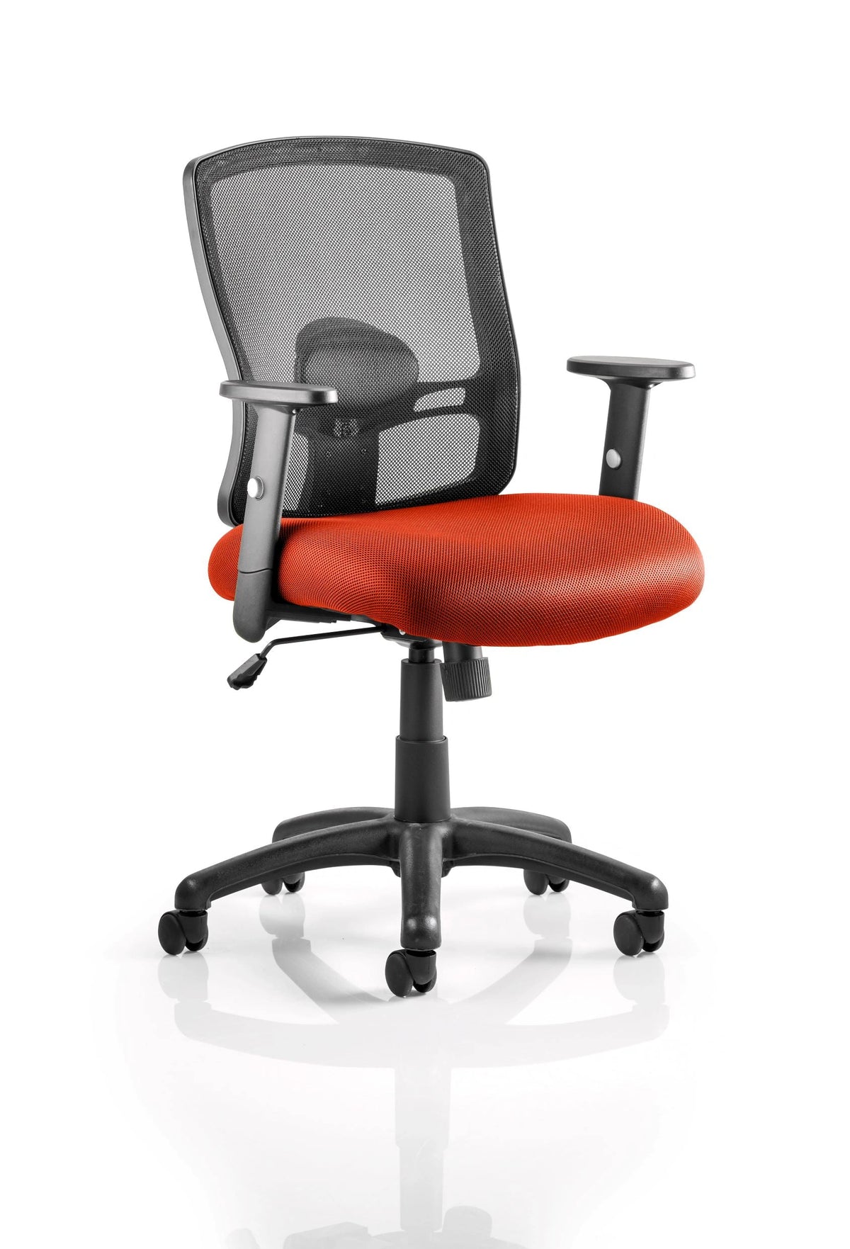 Portland Medium Mesh Back Task Operator Office Chair With Arms KCUP0476 1