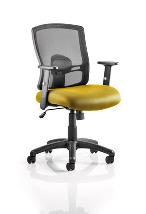 Portland Medium Mesh Back Task Operator Office Chair With Arms KCUP0477 2