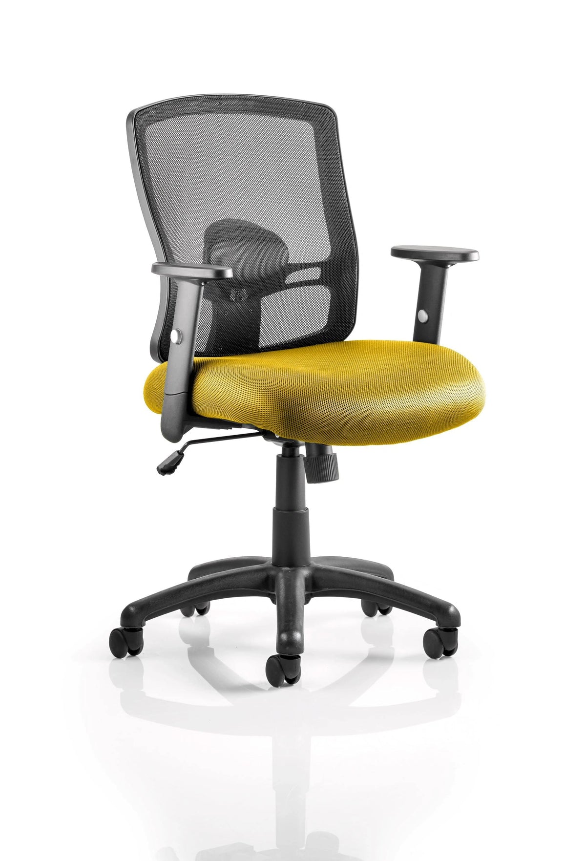 Portland Medium Mesh Back Task Operator Office Chair With Arms KCUP0477 2