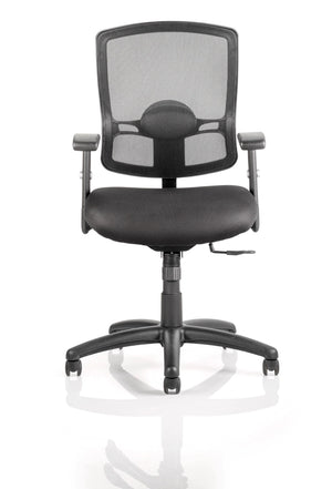 Portland Medium Mesh Back Task Operator Office Chair With Arms OP000105 8