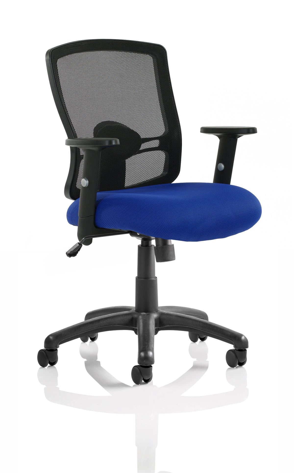 Portland Medium Mesh Back Task Operator Office Chair With Arms OP000219 1