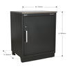 Premier Heavy-Duty Modular Floor Cabinet 1 Door 775mm APMS01 4