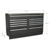 Premier Heavy-Duty Modular Floor Cabinet 11 Drawer 1550mm APMS04 3