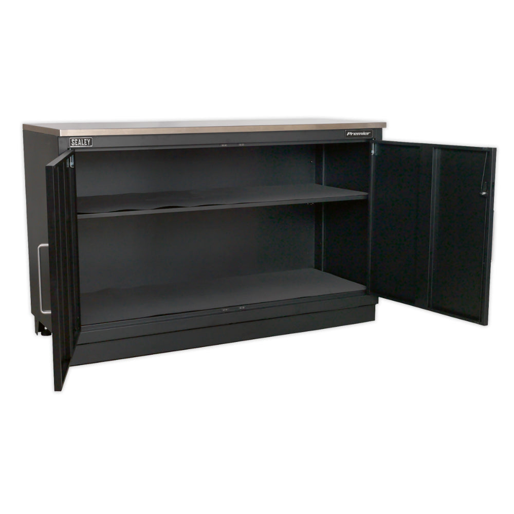 Premier Heavy-Duty Modular Floor Cabinet 2 Door 1550mm APMS02 2