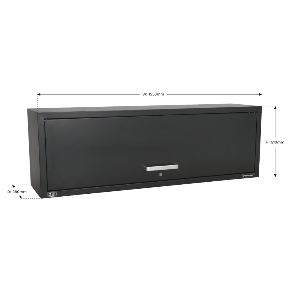 Premier Heavy-Duty Modular Wall Cabinet 1550mm APMS14 4