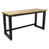 Premier Heavy-Duty Steel Adjustable Workbench with Wooden Worktop 1830mm
