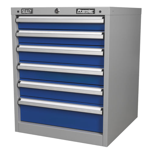 Premier Industrial Cabinet 6 Drawer