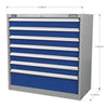 Premier Industrial Cabinet 7 Drawer API9007 9