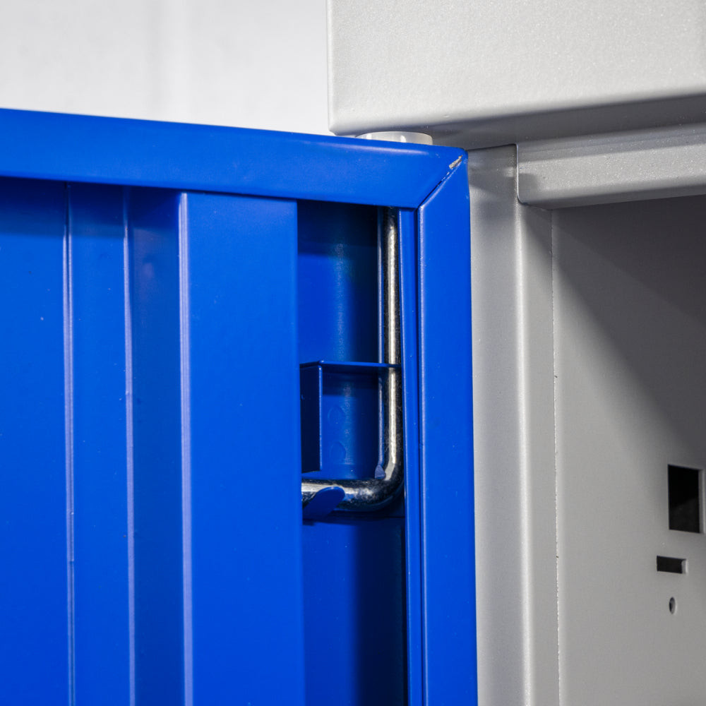 Premier Industrial Cabinet with 2 Drawers and 3 Shelves 1800mm APICCOMBO2 4