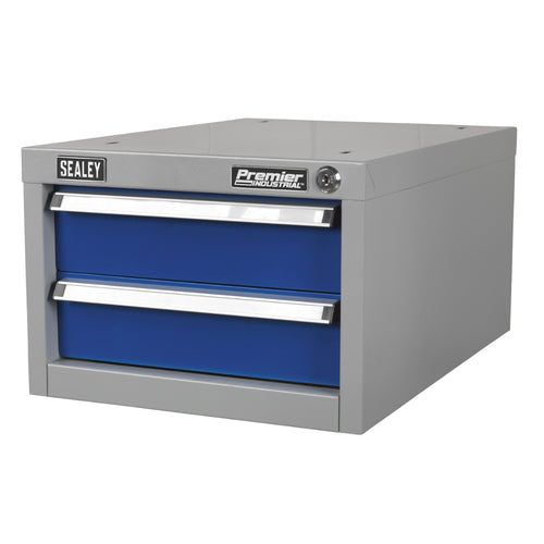 Premier Industrial Double Drawer Unit for API Series Workbenches W405