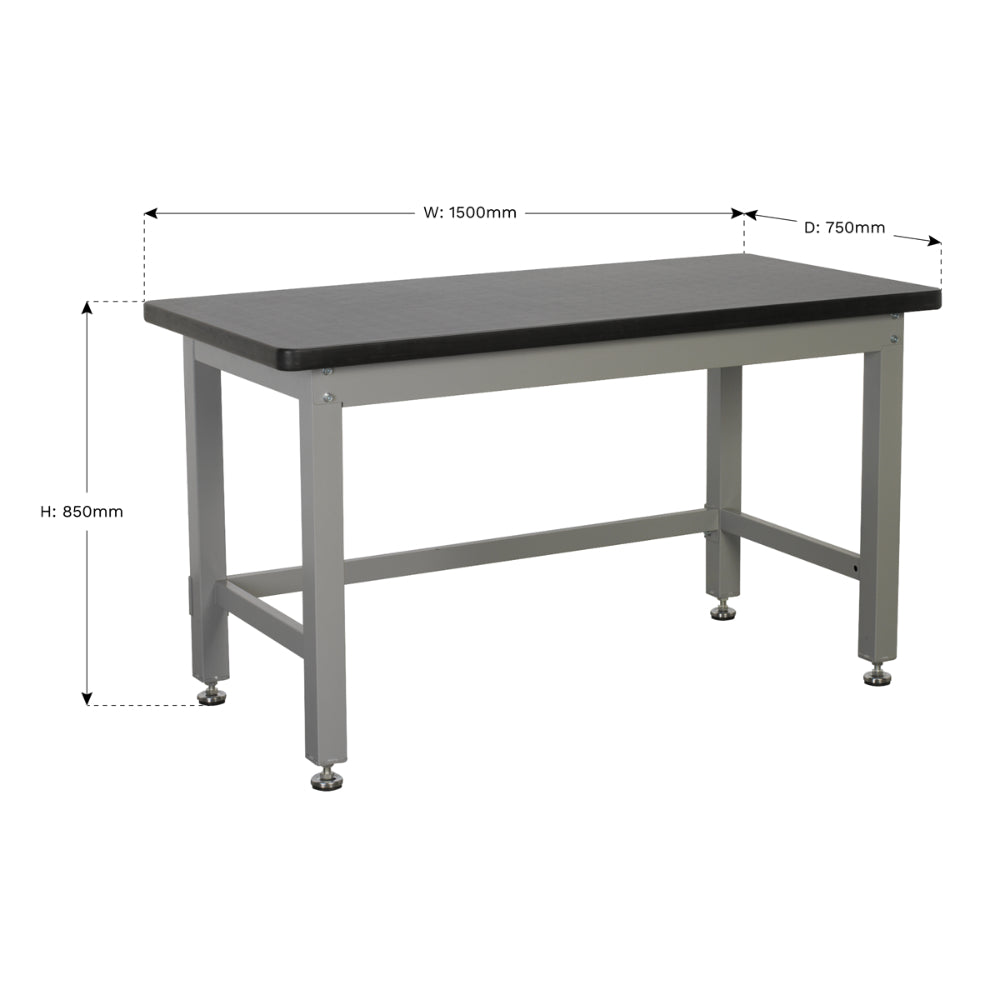 Premier Industrial Double Drawer Unit for API Series Workbenches API15 6