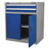 Premier Industrial Industrial Cabinet with 2 Drawers and 1 Shelf API8810 10
