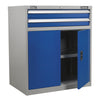 Premier Industrial Industrial Cabinet with 2 Drawers and 1 Shelf API8810 9