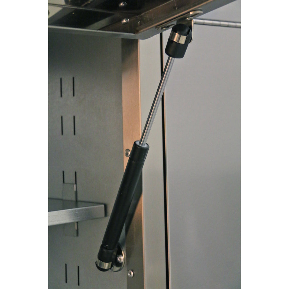 Premier Mobile Stainless Steel Tool Cabinet 10 Drawer with Backboard and 2 Wall Cupboards AP5520SS 4