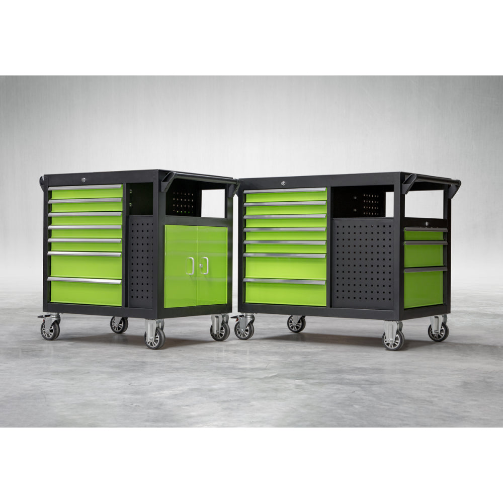 Premier Mobile Workstation with 7 Drawers and Cupboard 920mm AP36MWS 10