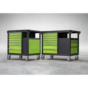 Premier Mobile Workstation with 7 Drawers and Cupboard 920mm AP36MWS 10