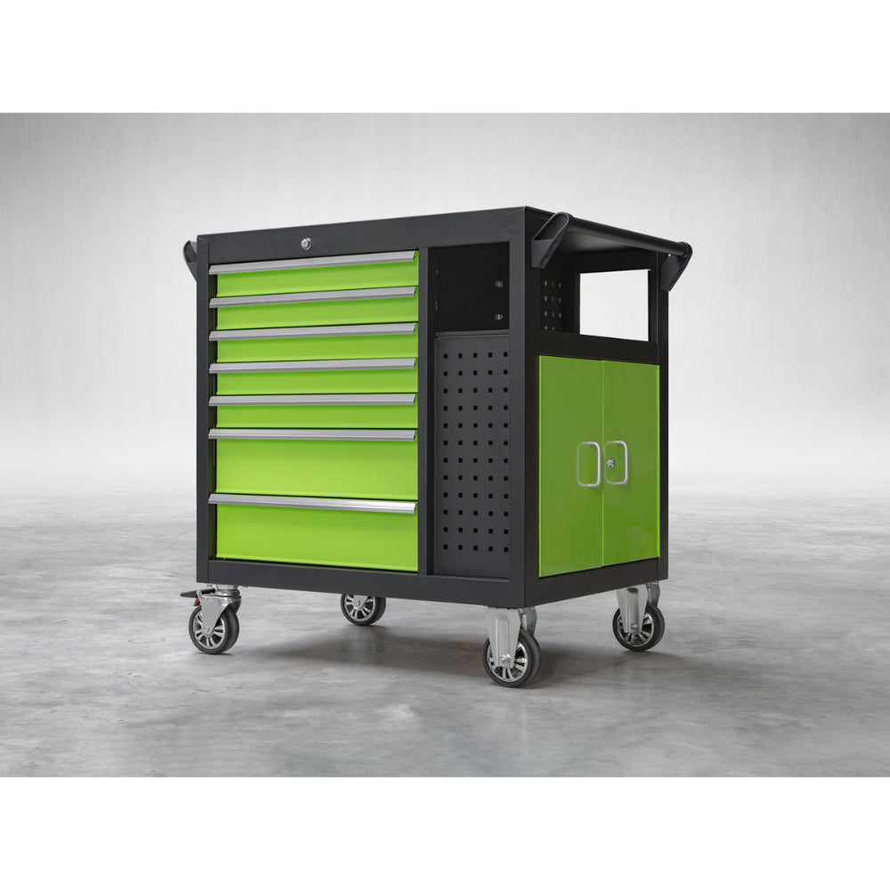 Premier Mobile Workstation with 7 Drawers and Cupboard 920mm AP36MWS 13