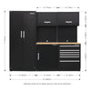 Premier Storage System with Hardwood Worktop 2.48m APMSCOMBO1W 8