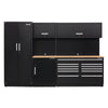 Premier Storage System with Hardwood Worktop 3.26m