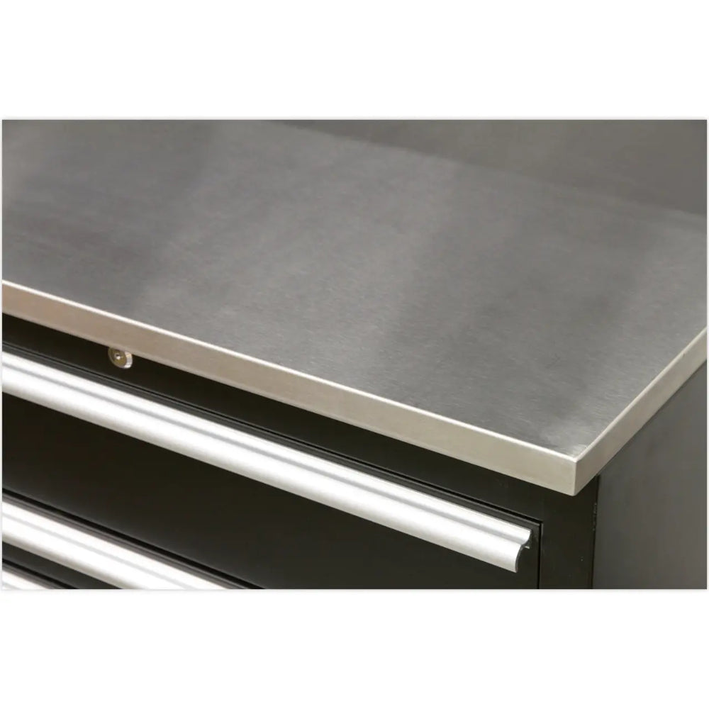 Premier Storage System with Stainless Worktop 3.26m APMSCOMBO2SS 9