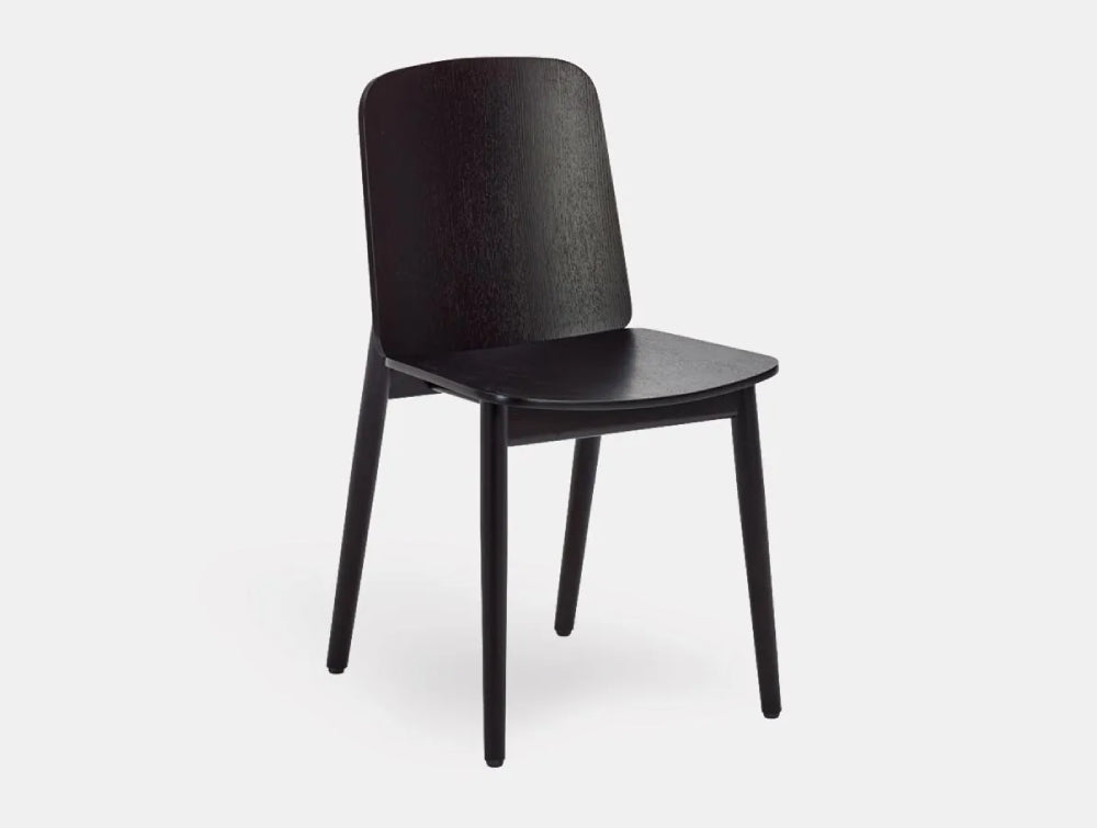 Prop Wooden Dining Chair without Armrests