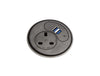 Punto In Desk Power Module with 1x Power 2x USB Charge Black