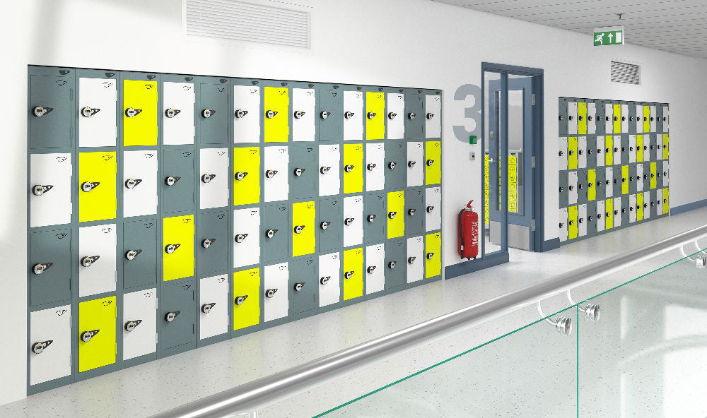 Pure Prime Steel School Corridor External