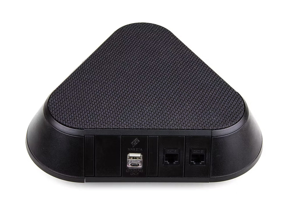 Pyramid 2 No UK Fused Socket Black Power Module