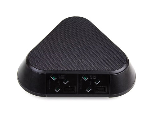 Pyramid 2 No UK Fused Socket Black