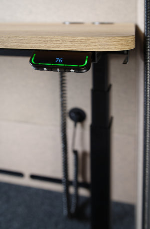 Quadra QD WPB Acoustic Phone Booth Table Detail