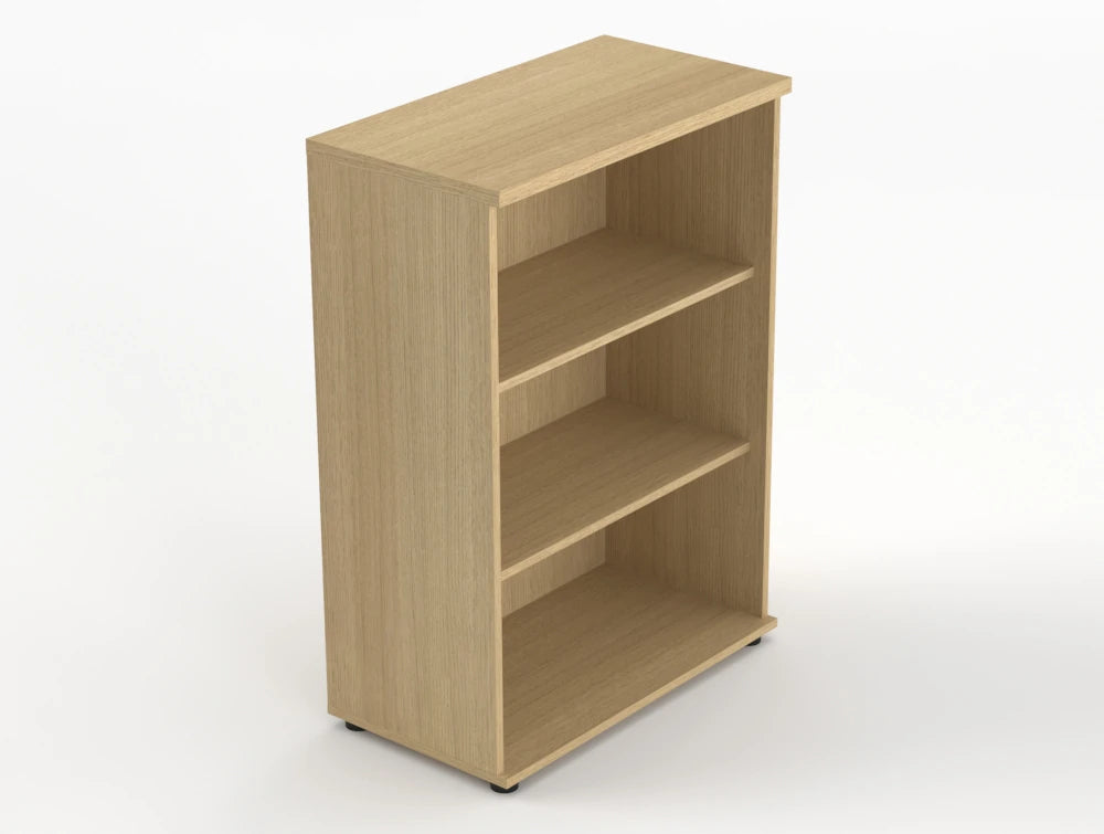 Quando Executive Bookcase Canadian Oak Finish