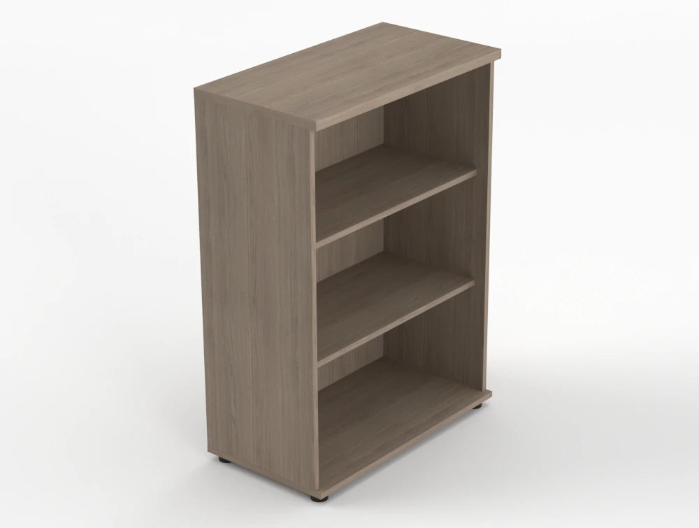 Quando Executive Bookcase Grey Oak Finish