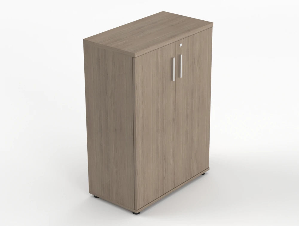 Quando Executive Cupboard Grey Oak Finish 1129Mm