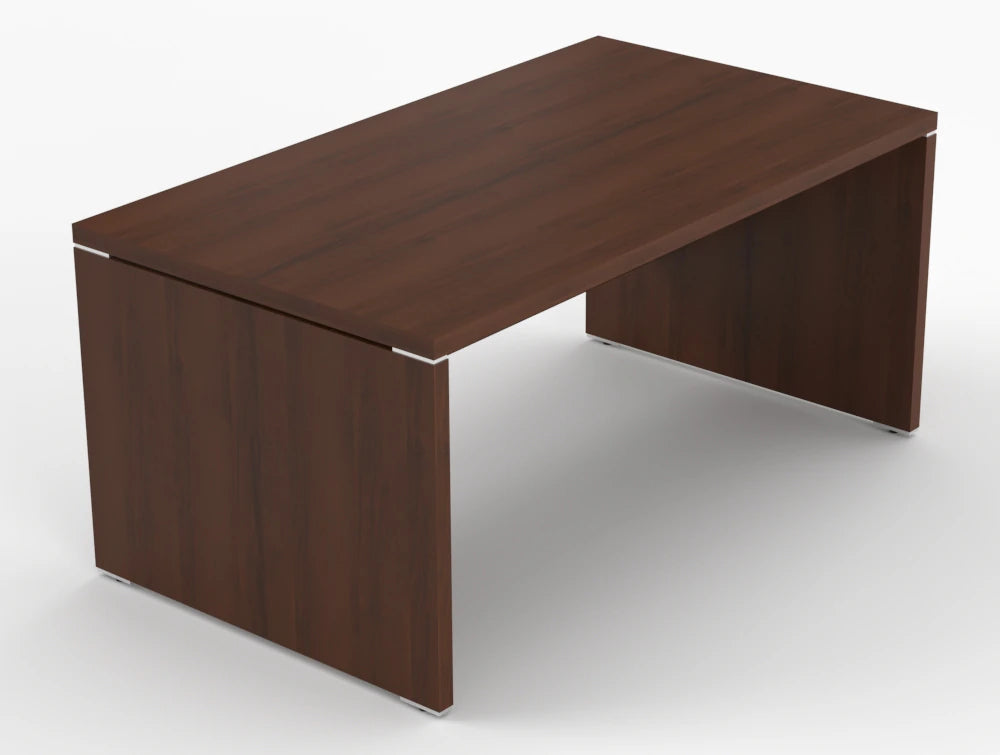 Quando Executive Desk Lowland Walnut Finish 1600Mm