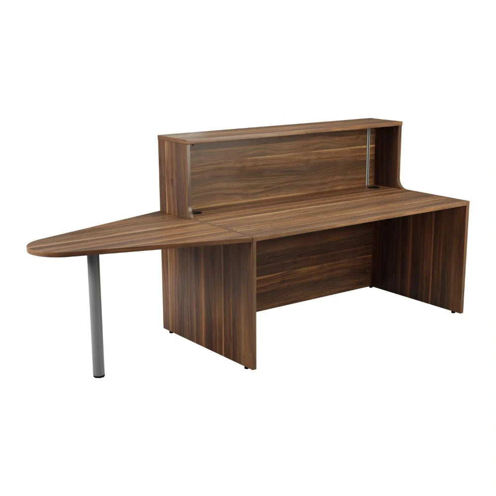 Reception Unit with Extension (FSC) - 1400 - Beech/Beech