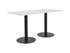 Rectangular Poseur Black Table 1800mm 3